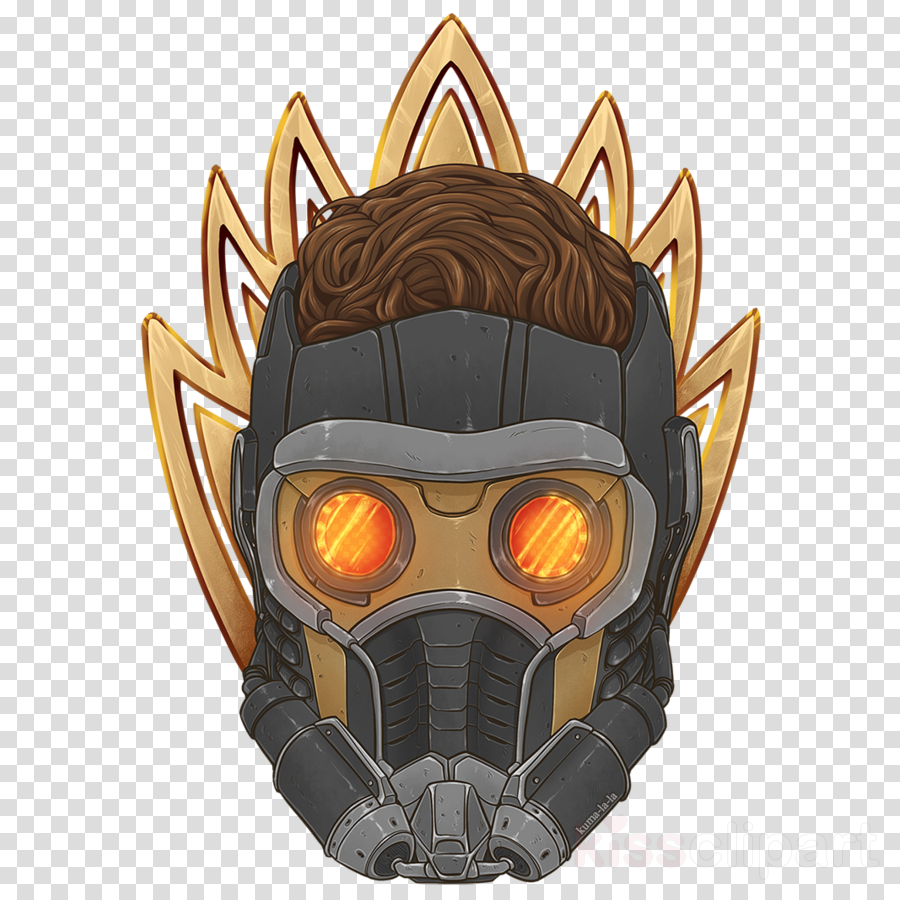 Star Lord Clipart Star Lord Groot Rocket Raccoon - Star-lord (900x900), Png Download