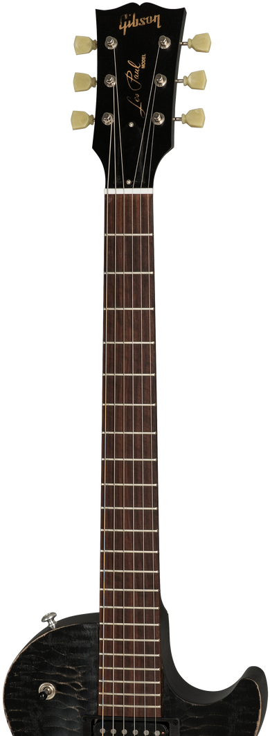 Gibson Les Paul 2018 Bfg Humbuckers Worn Ebony - Gibson 60's Tribute 2016 (854x1280), Png Download
