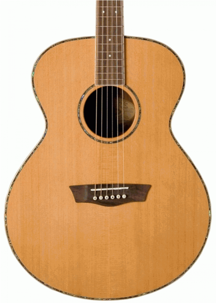 D Hole Gypsy Guitar (1000x1000), Png Download