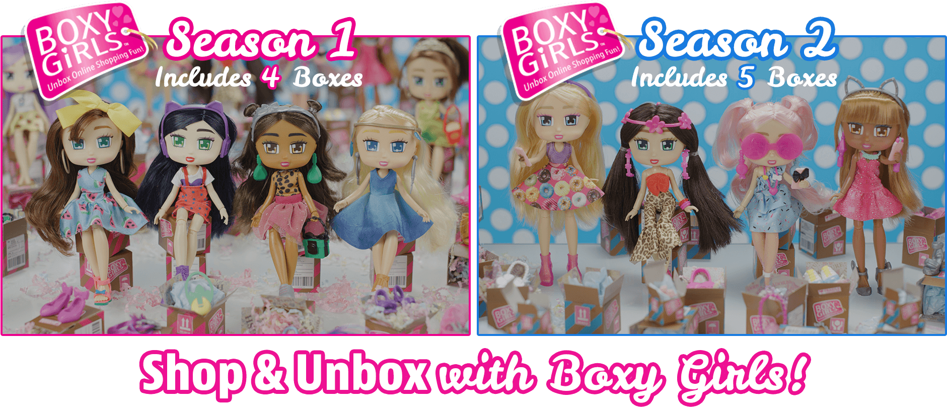Order Your Boxy Girl With 5 Shipping Boxes Today (1912x816), Png Download
