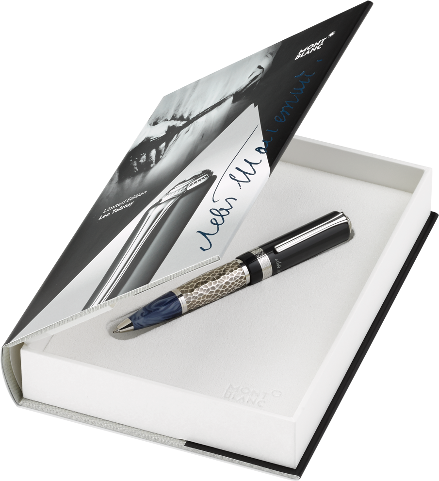 Writers Edition Leo Tolstoy Ballpoint Pen - Writer (1000x1000), Png Download