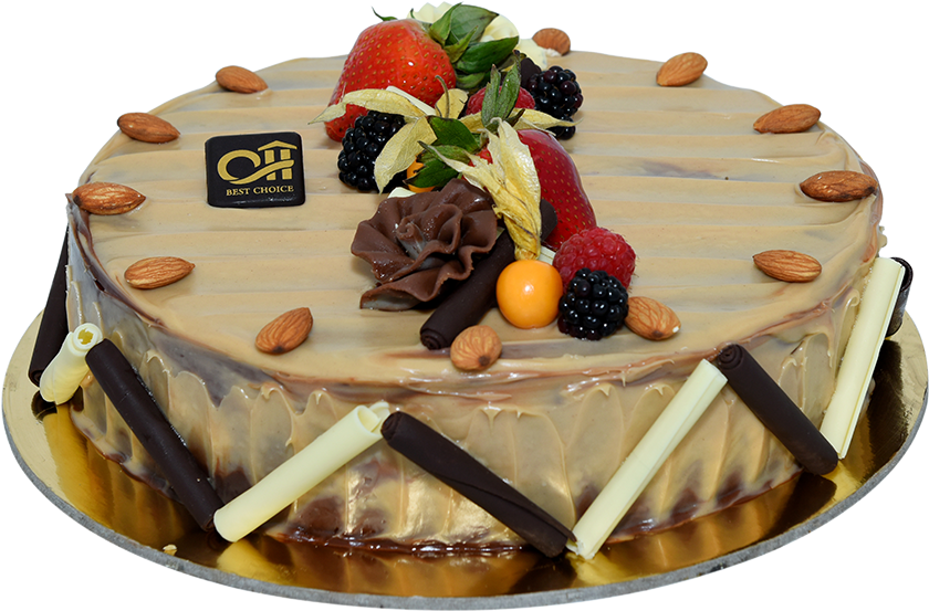 Almond Cake - Cake (1000x768), Png Download