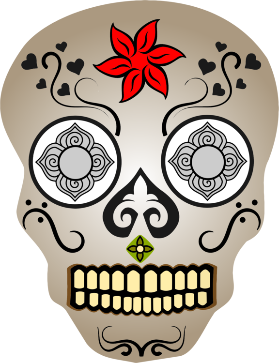 La Calavera Catrina Human Skull Symbolism Day Of The - Calavera La Catrina (576x750), Png Download