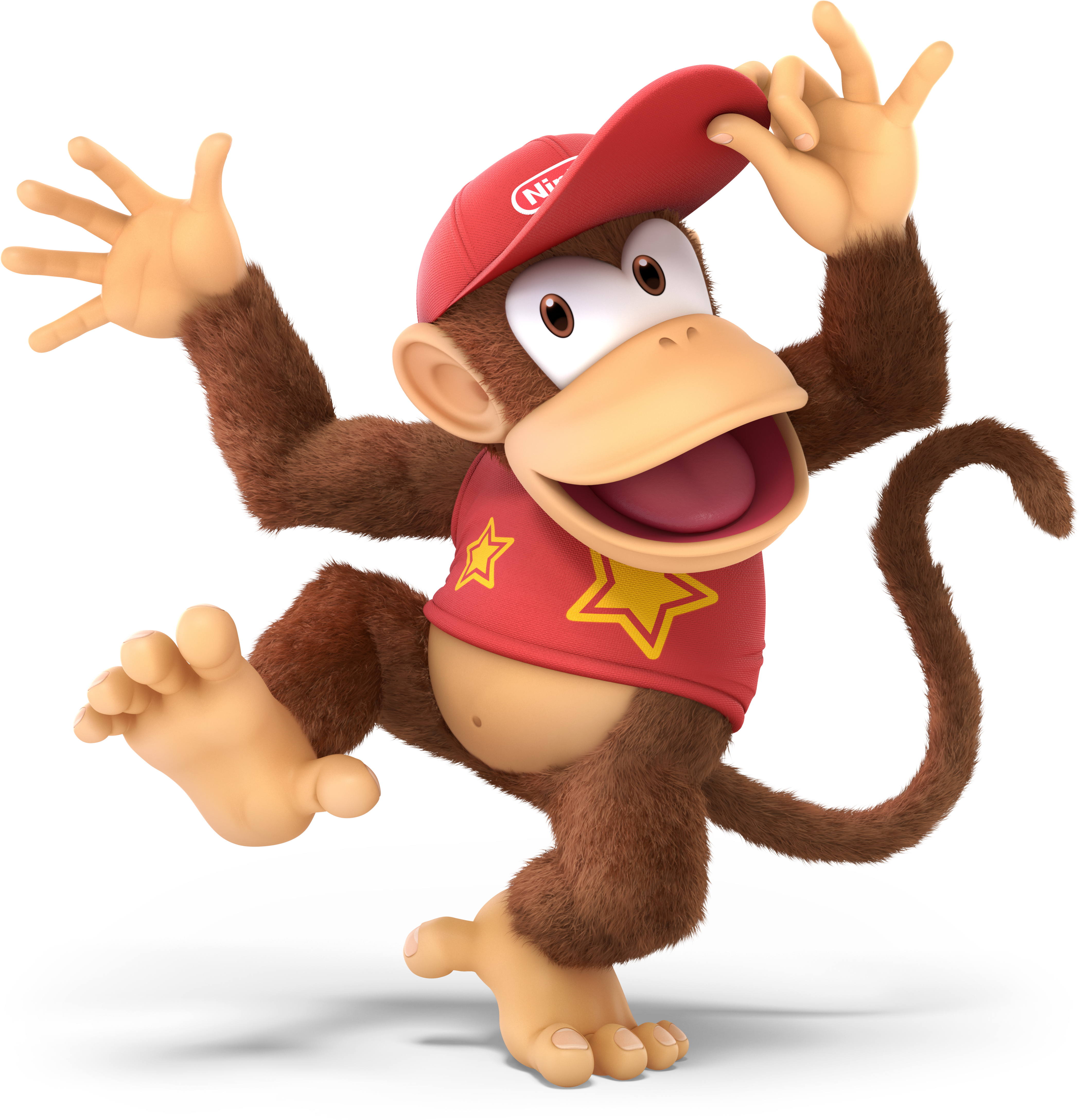 Diddy Kong Smash Ultimate (4389x4389), Png Download