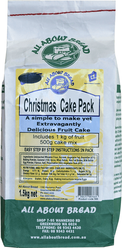 All About Bread Christmas Cake Pack - Bread (800x800), Png Download