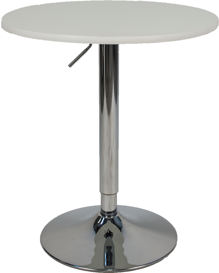 Hayley White Adjustable Table Short (730x908), Png Download