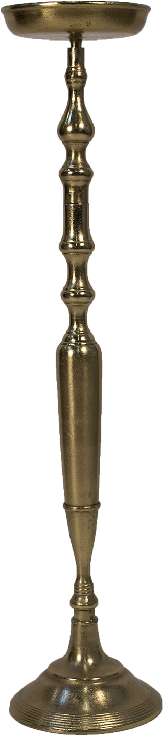 Blanca Brass Petite Side Table (319x1435), Png Download