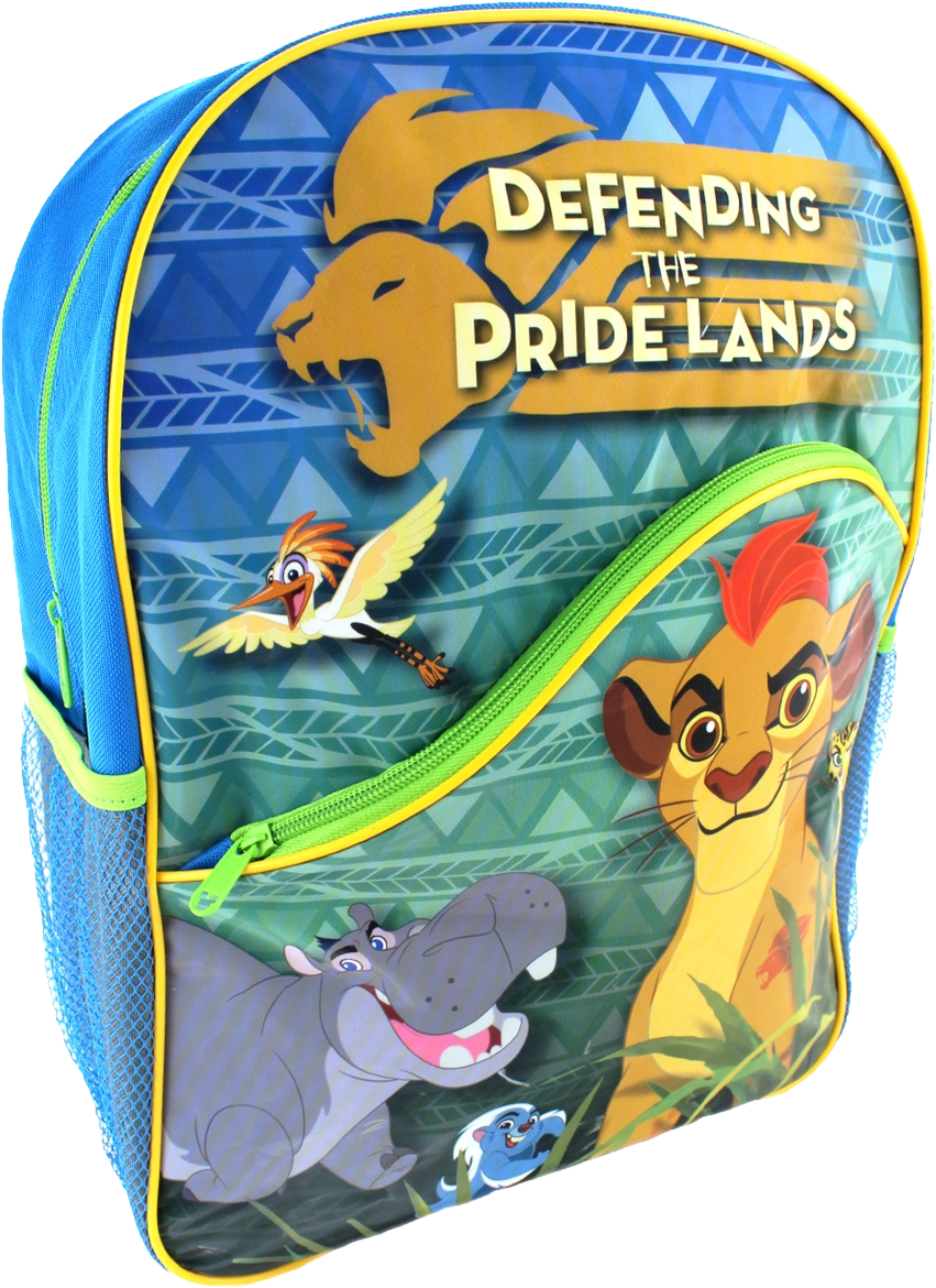 Defending The Pridelands Backpack - Disney Boys' Lion Guard 16 Inch Backpack (851x1170), Png Download