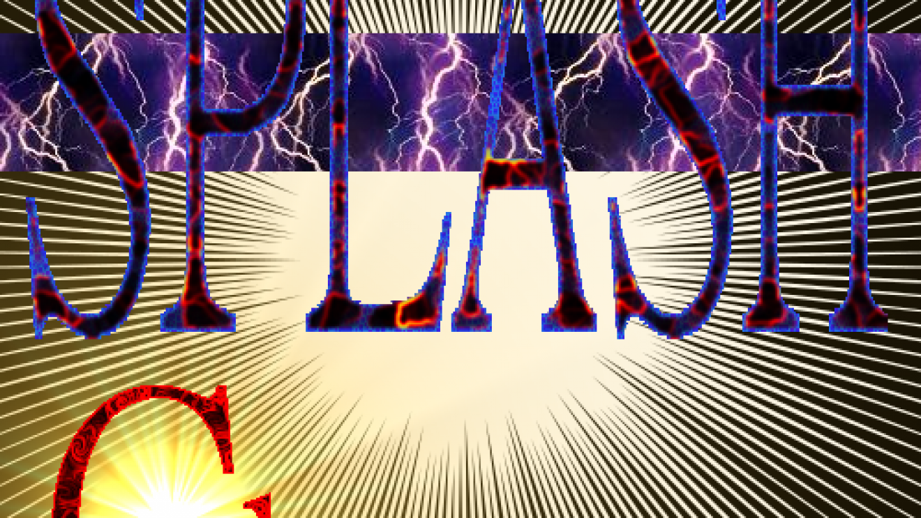 Splash-changer - Lightning Pattern Queen Duvet (1320x743), Png Download