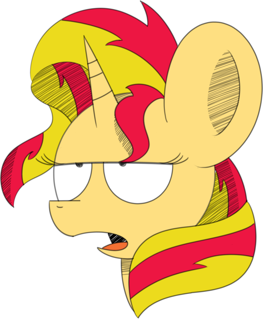 Pastelhorses, Big Ears, Pony, Portrait, Safe, Simple - Cartoon (845x1024), Png Download