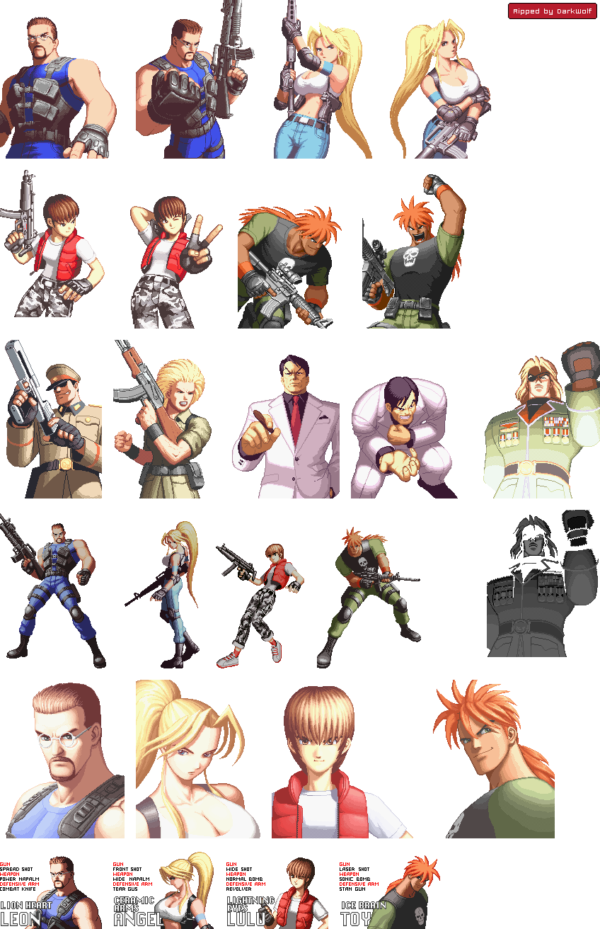Net/tsr/shock Troopers 2nd Squad-portraits - Shock Troopers 2nd Squad Characters (848x1312), Png Download