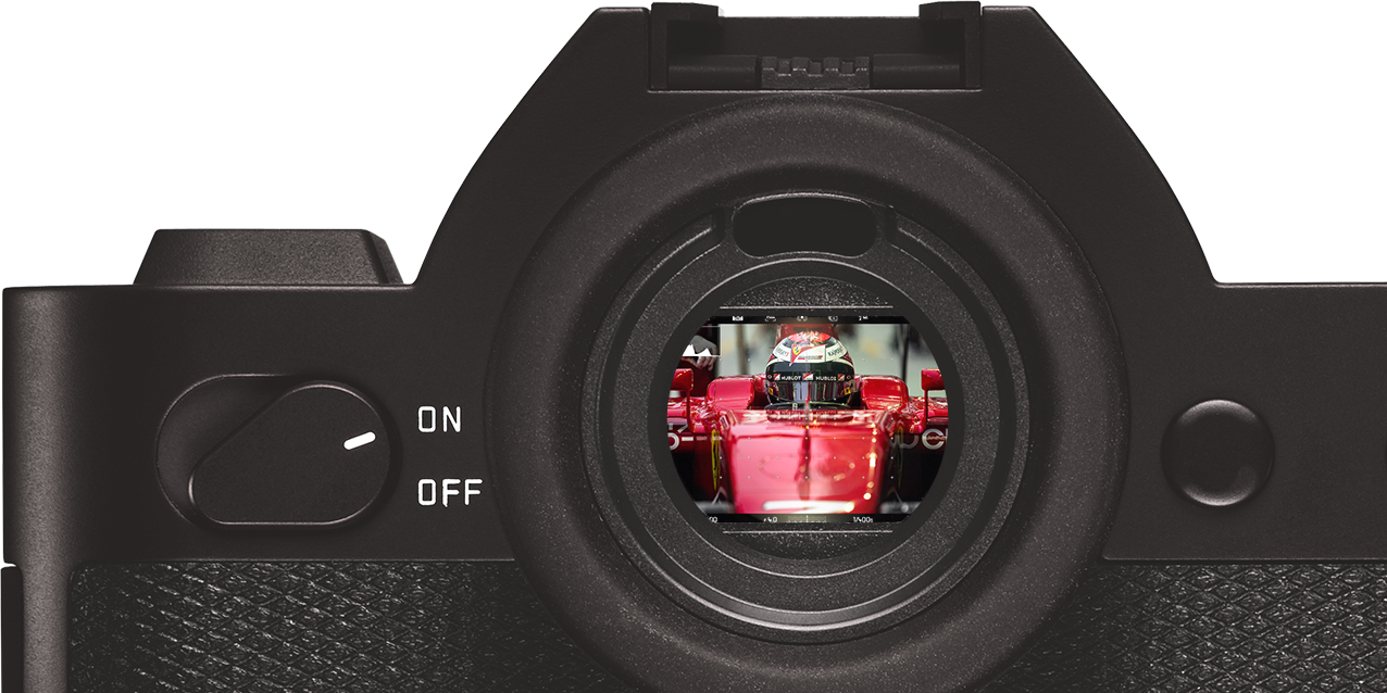 Leica Sl Camera Back - Leica Sl Typ 601 Body Black Mirrorless Digital Camera (1276x638), Png Download