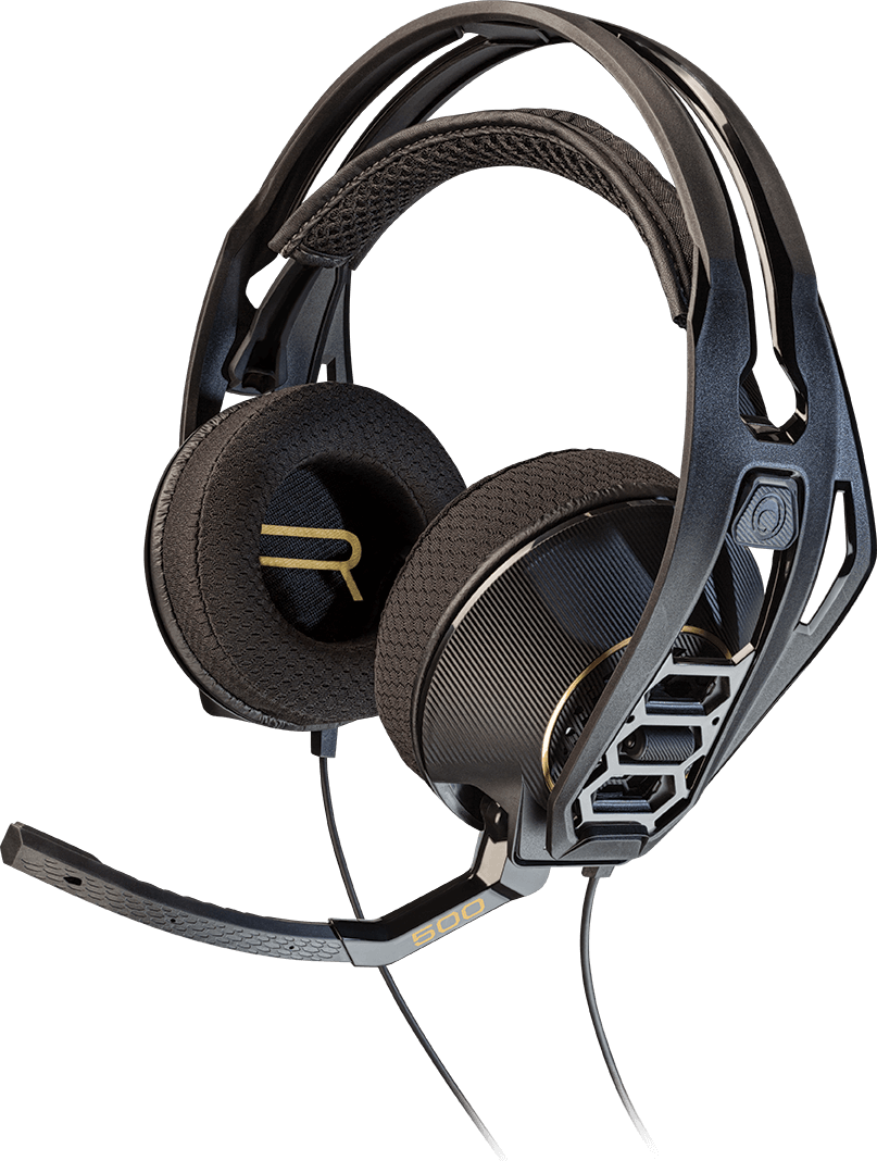 5mm Boom Mic Rig 500 Hd - Plantronics Rig 500hd 7.1 Surround Sound Gaming Headphone (807x1068), Png Download