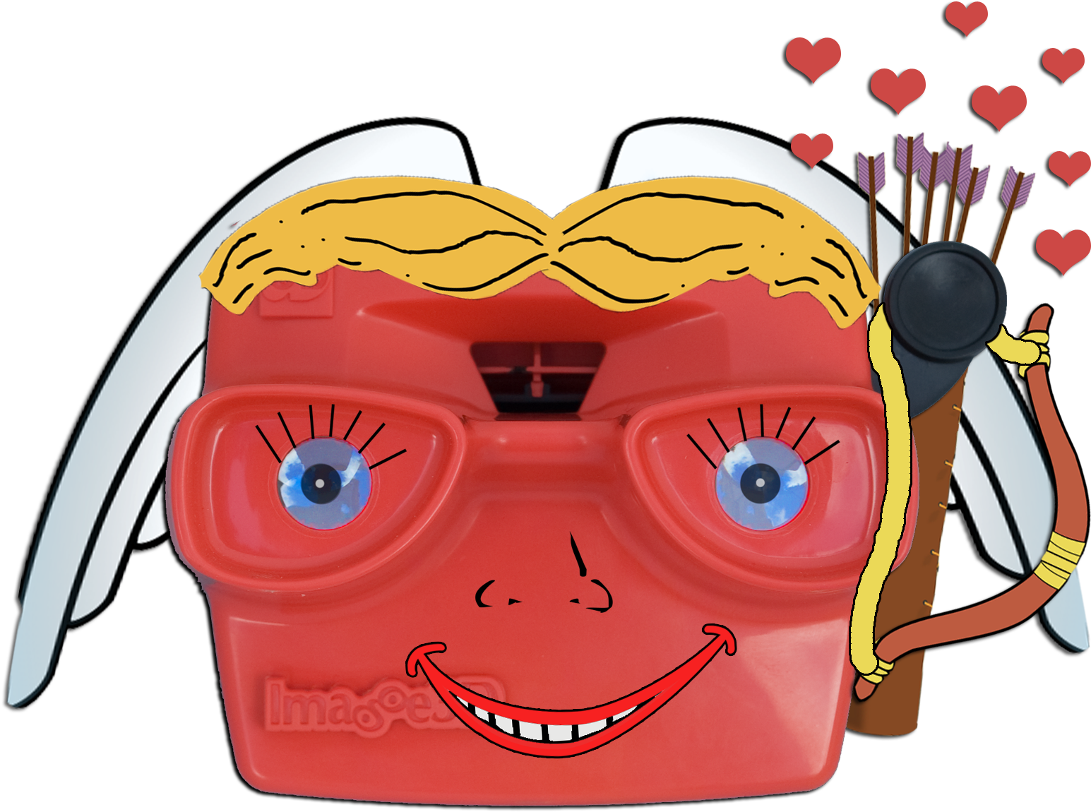 Cupid, Valentine's Day, Viewfinder (1718x1214), Png Download