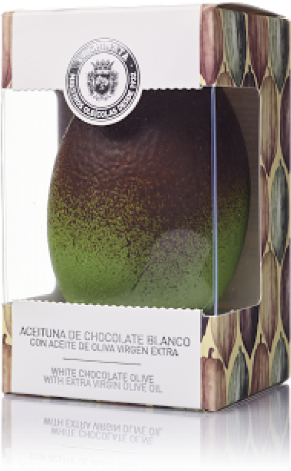 Aceituna De Chocolate Blanco (1000x1000), Png Download