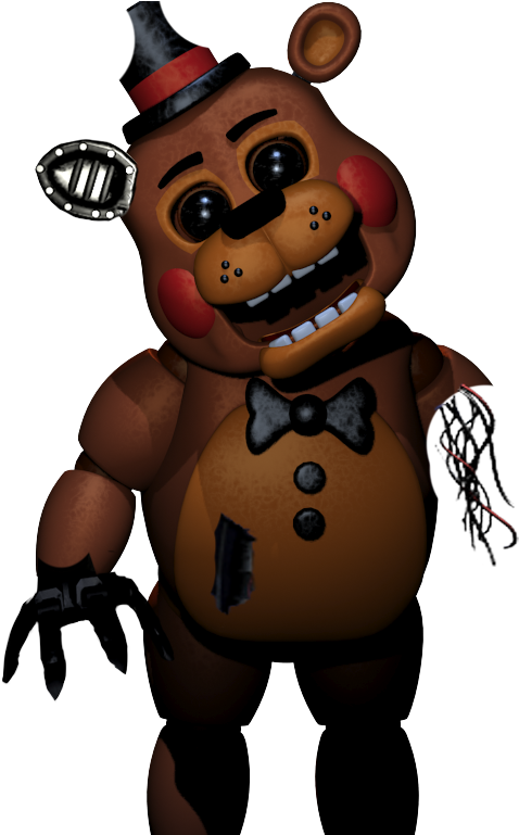 Witheredtoyfreddy - Videogamerapbattles / Five Nights At Freddy's 2 Rap (521x768), Png Download