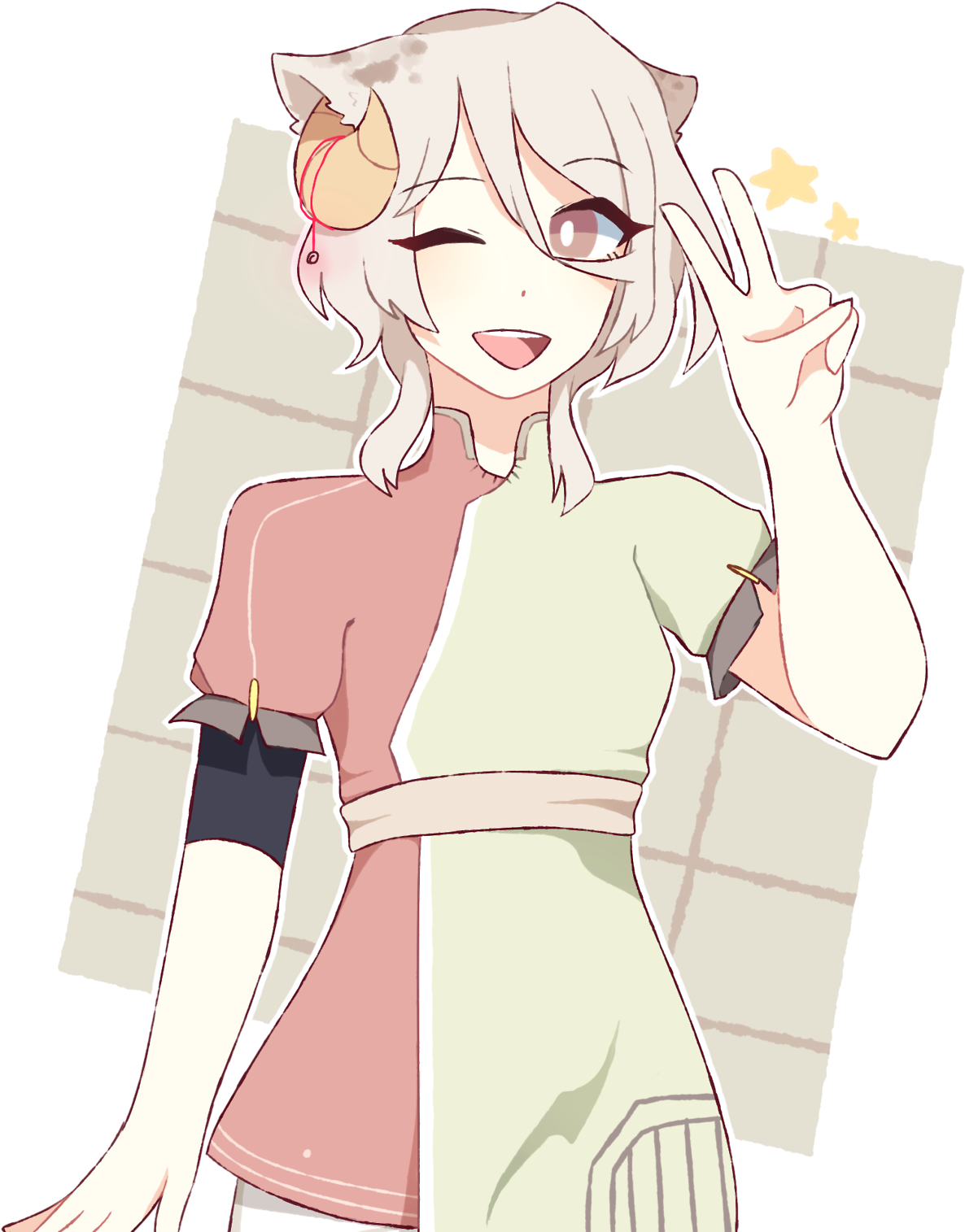 Commission For Someone~ Sorry That I Wasn't Posting - Cartoon (1280x1564), Png Download