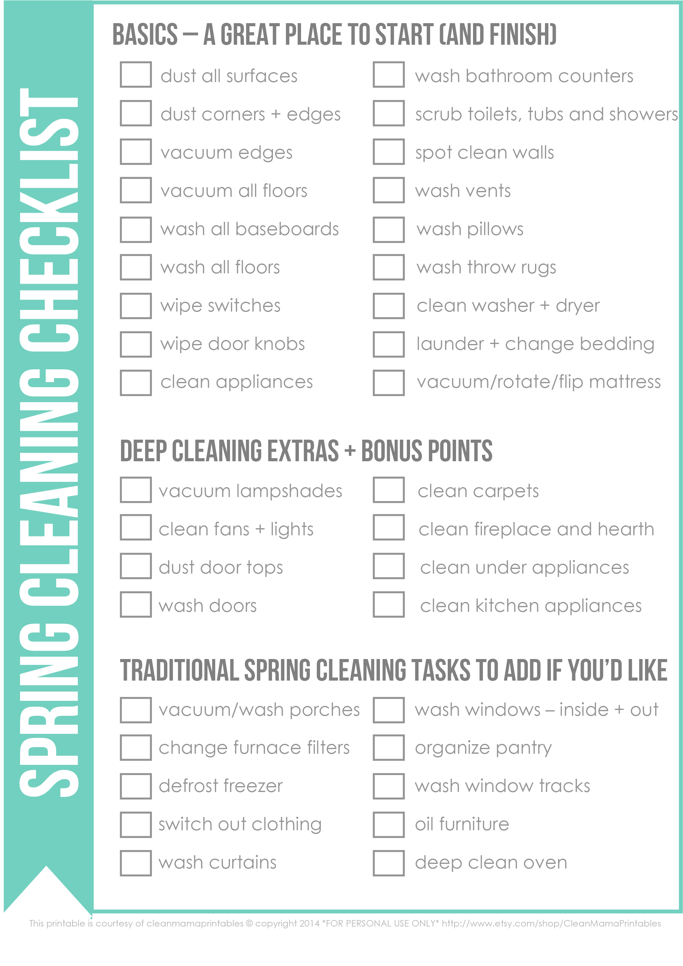 Download File - Fall Cleaning Checklist (2349x3148), Png Download