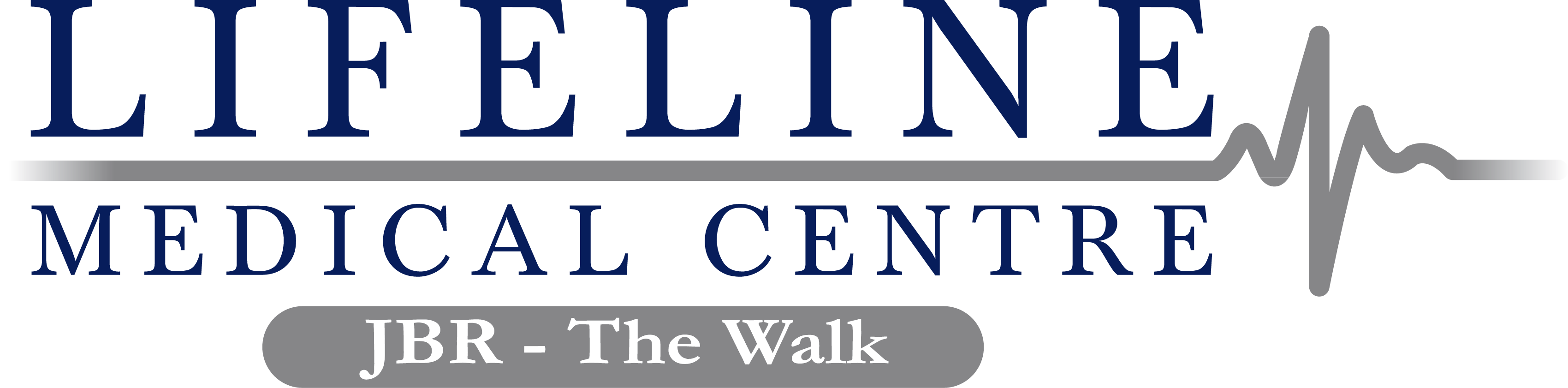 Lifeline Marina Jbr The Walk Logo - Lifeline Hospital (3400x841), Png Download