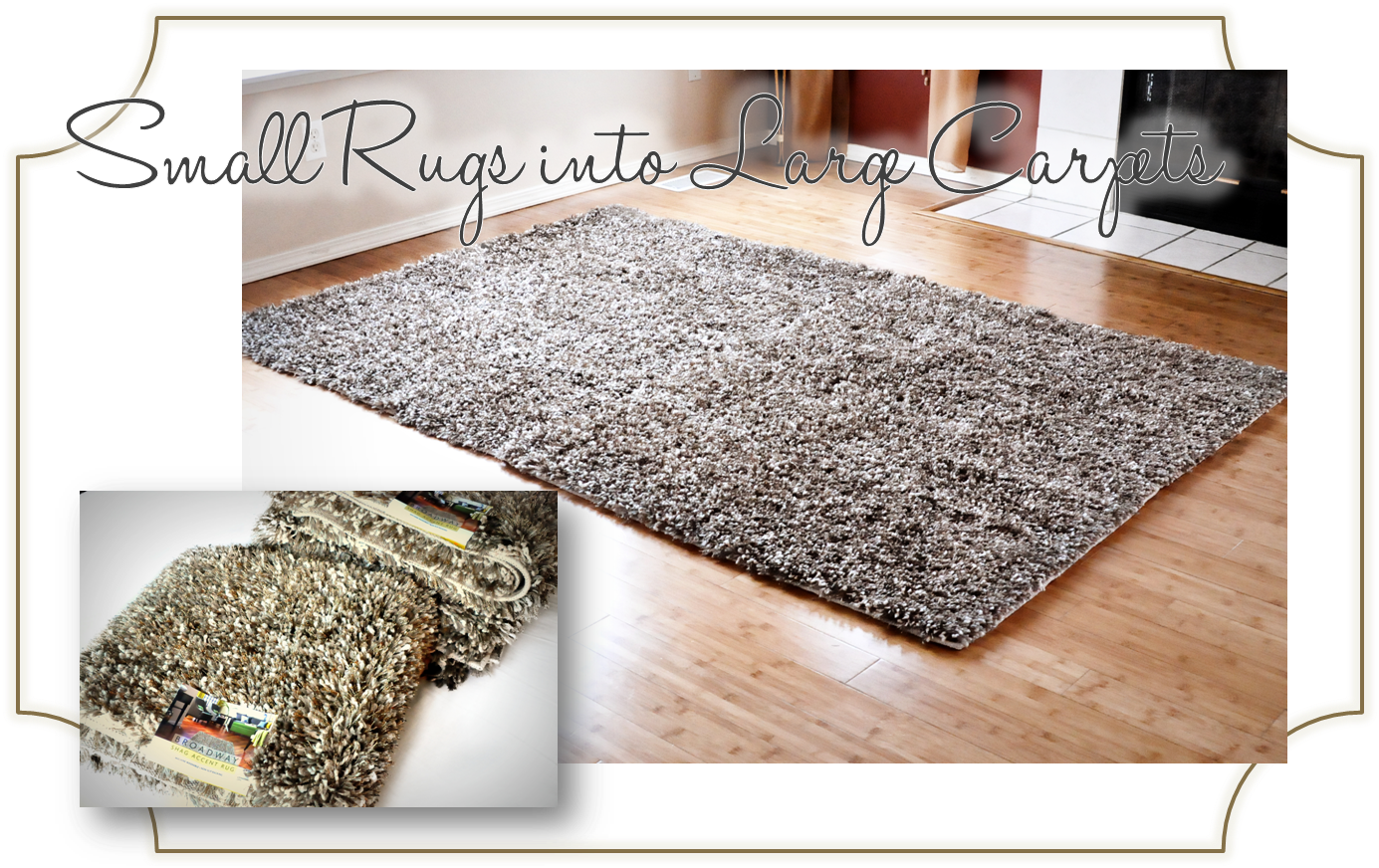 Shag Area Rugs - Diy Area Rug (1438x879), Png Download