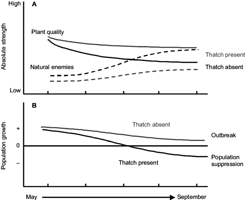 Conceptual Model Comparing Seasonal Changes In The - Diagram (850x693), Png Download