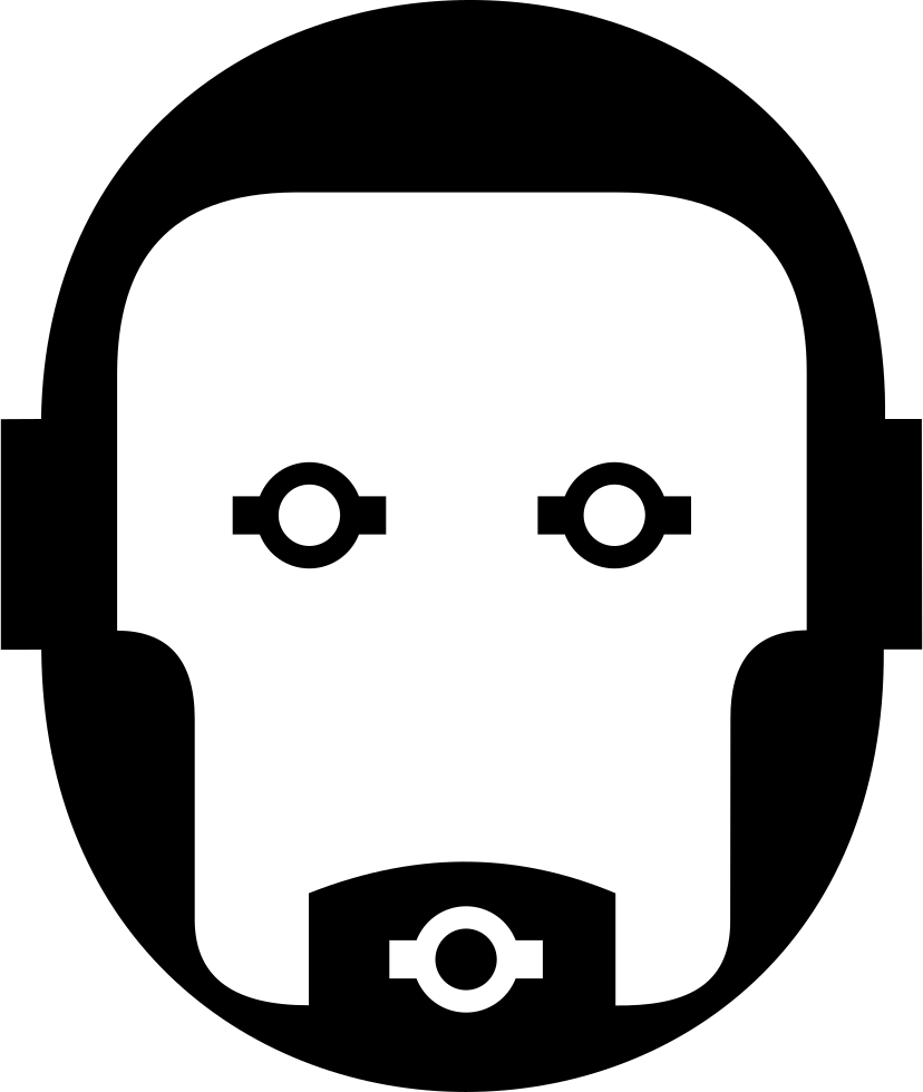 Robot Face Comments (828x980), Png Download
