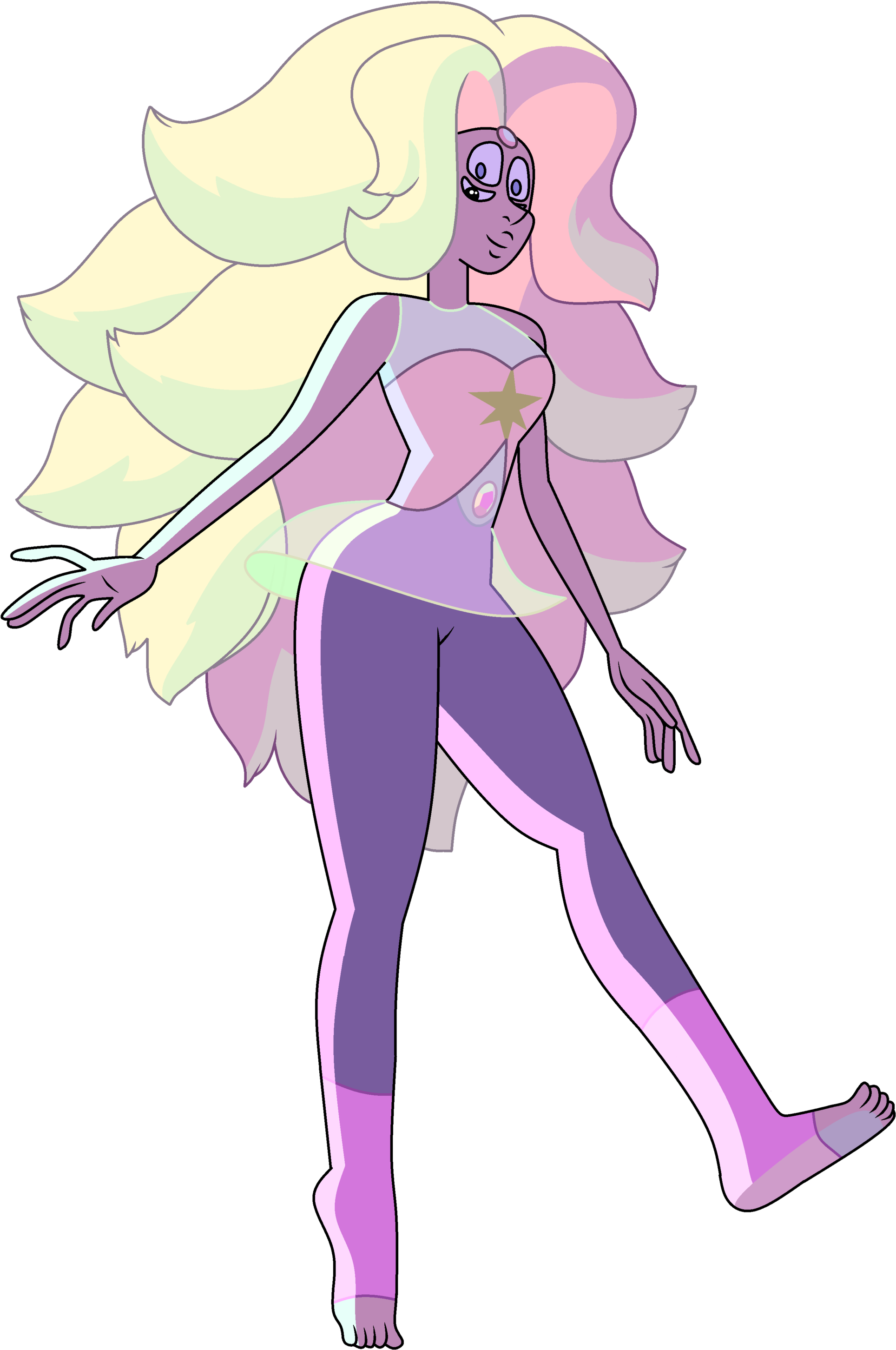 2000cb=20150920195902 - Steven Universe Rainbow Quartz Steven (2000x2958), Png Download