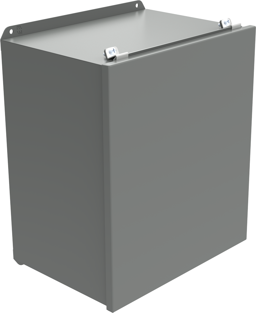 Lift-off Cover With Clamps - Hammond Hj863lp - Type 4, 12 Mild Steel Junction Box, (818x1000), Png Download