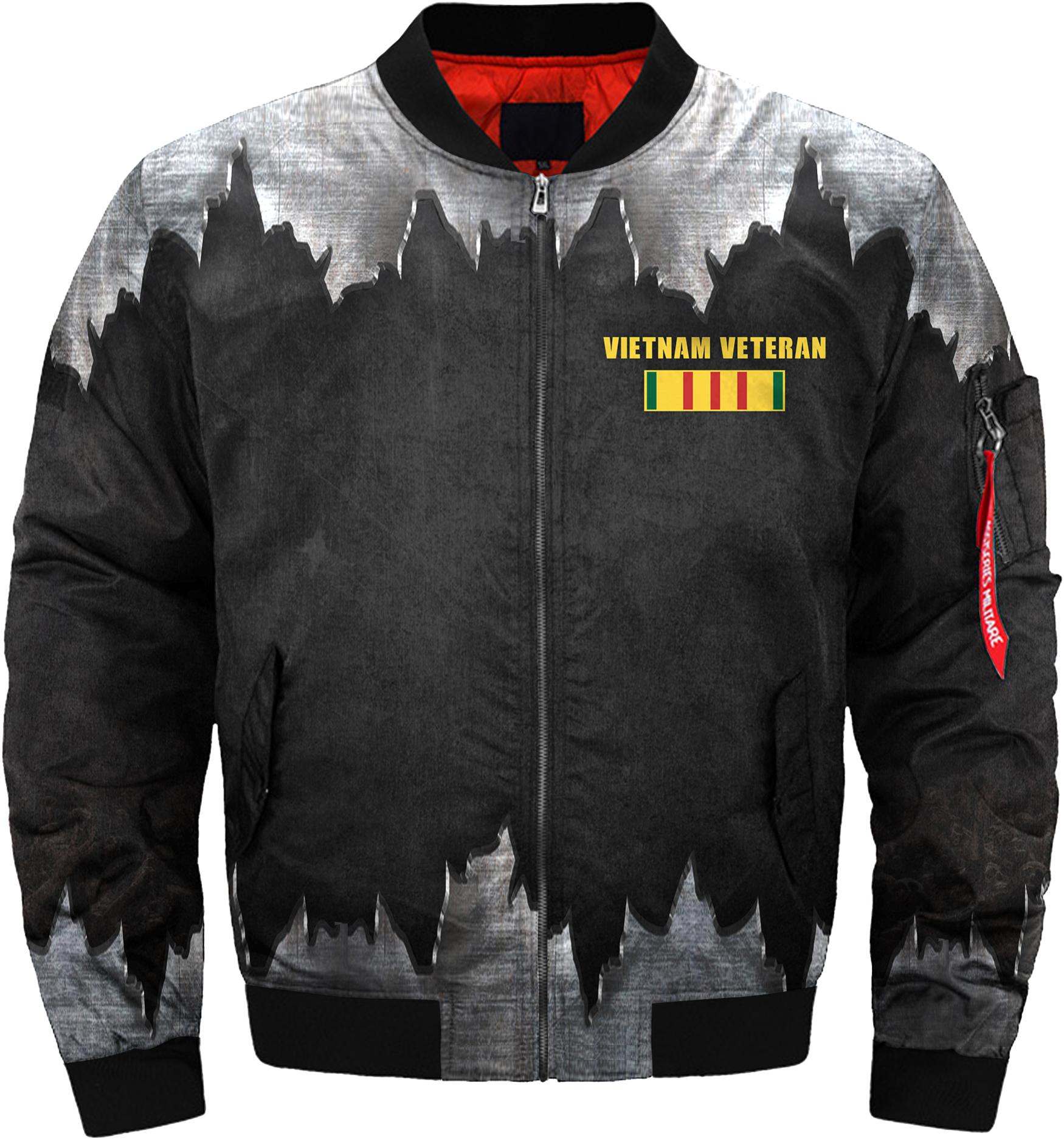 Buy Vietnam Veterans, Good Soldiers Betrayed By Gutless - Flight Jacket (2000x1999), Png Download
