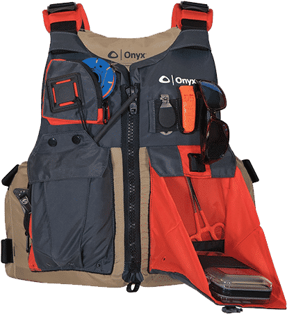 Onyx Fishing Jacket Review - Fishing Kayaks Vests (848x487), Png Download