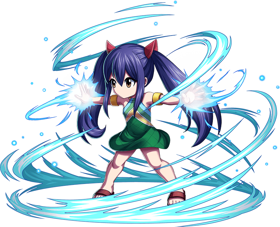 Unit Art - Wendy Marvell Brave Frontier (892x722), Png Download