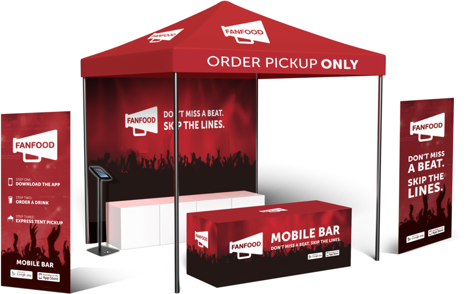 Fanfood App Austin Tent On Deck Cs - Creative Services, Inc. (1000x667), Png Download