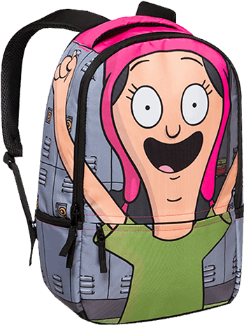 1 Of - Louise Cosplay Hooded Backpack - Bob's Burgers Exclusive (600x600), Png Download