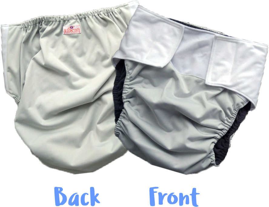 Adultteenager Diaper Velcro - Diaper (1236x920), Png Download