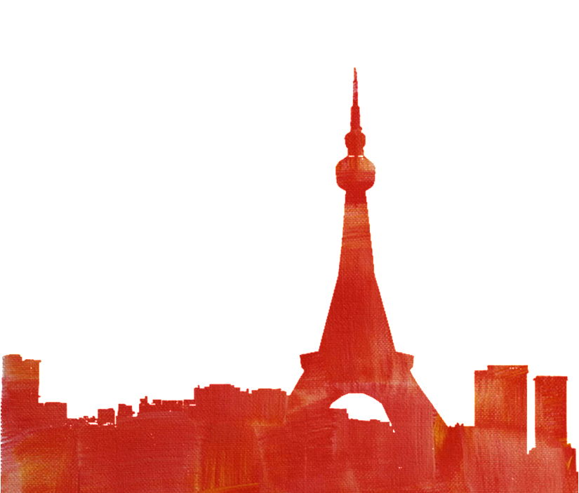 Oriental Pearl Building Front - Architecture (1024x1024), Png Download