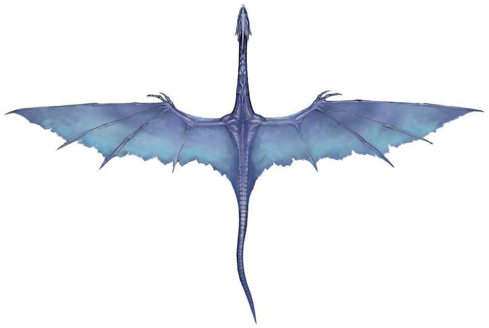 Purple Dragon - Blue Purple Dragon Png (1045x688), Png Download