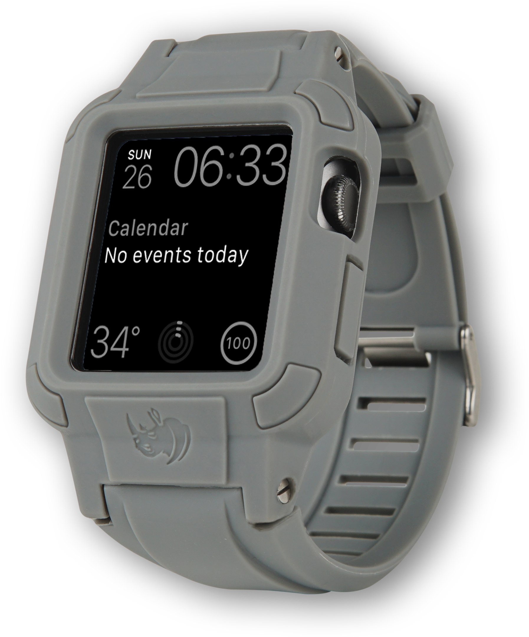 Stealth 42 Mm - Apple Watch Military Bands (1919x2162), Png Download