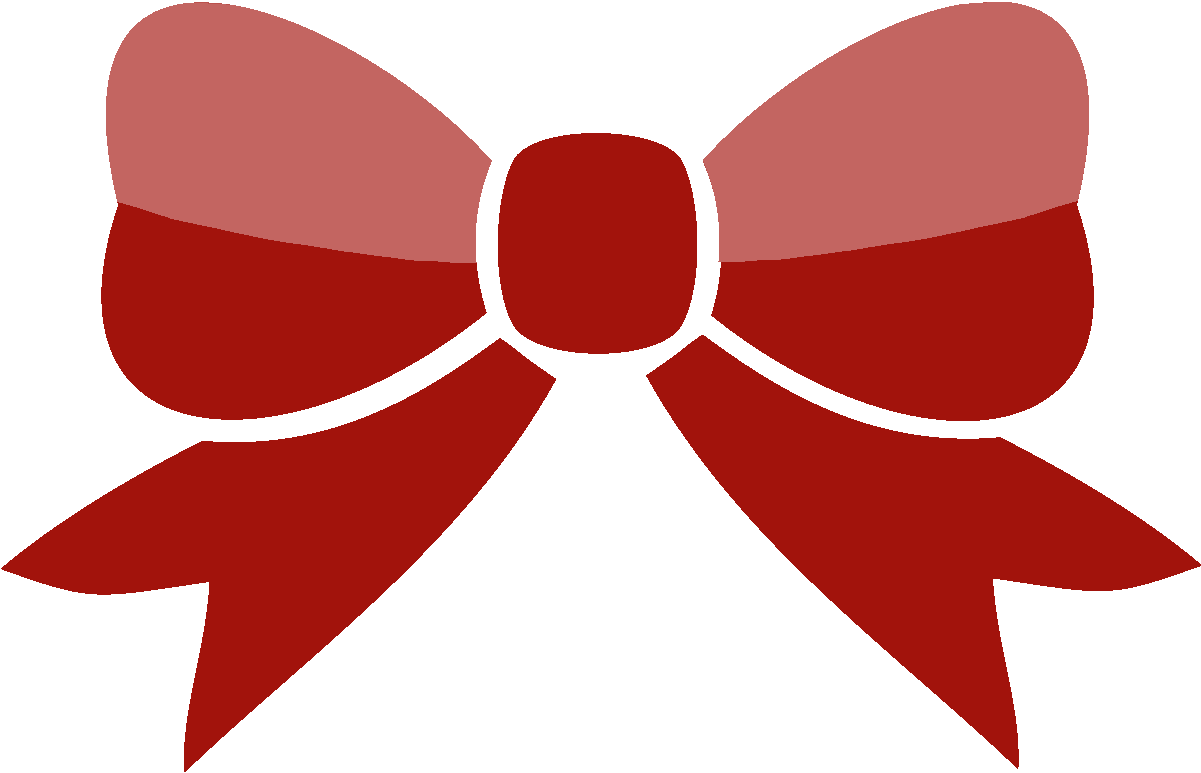 Bow-1 - Bow Decal (1200x846), Png Download