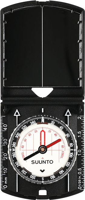 Suunto Mirror Compass Mcb - Black (800x800), Png Download