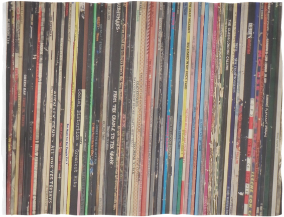 Retro Fleece Blanket, Vinyl Record Albums, Punk Rock - Blanket (600x600), Png Download