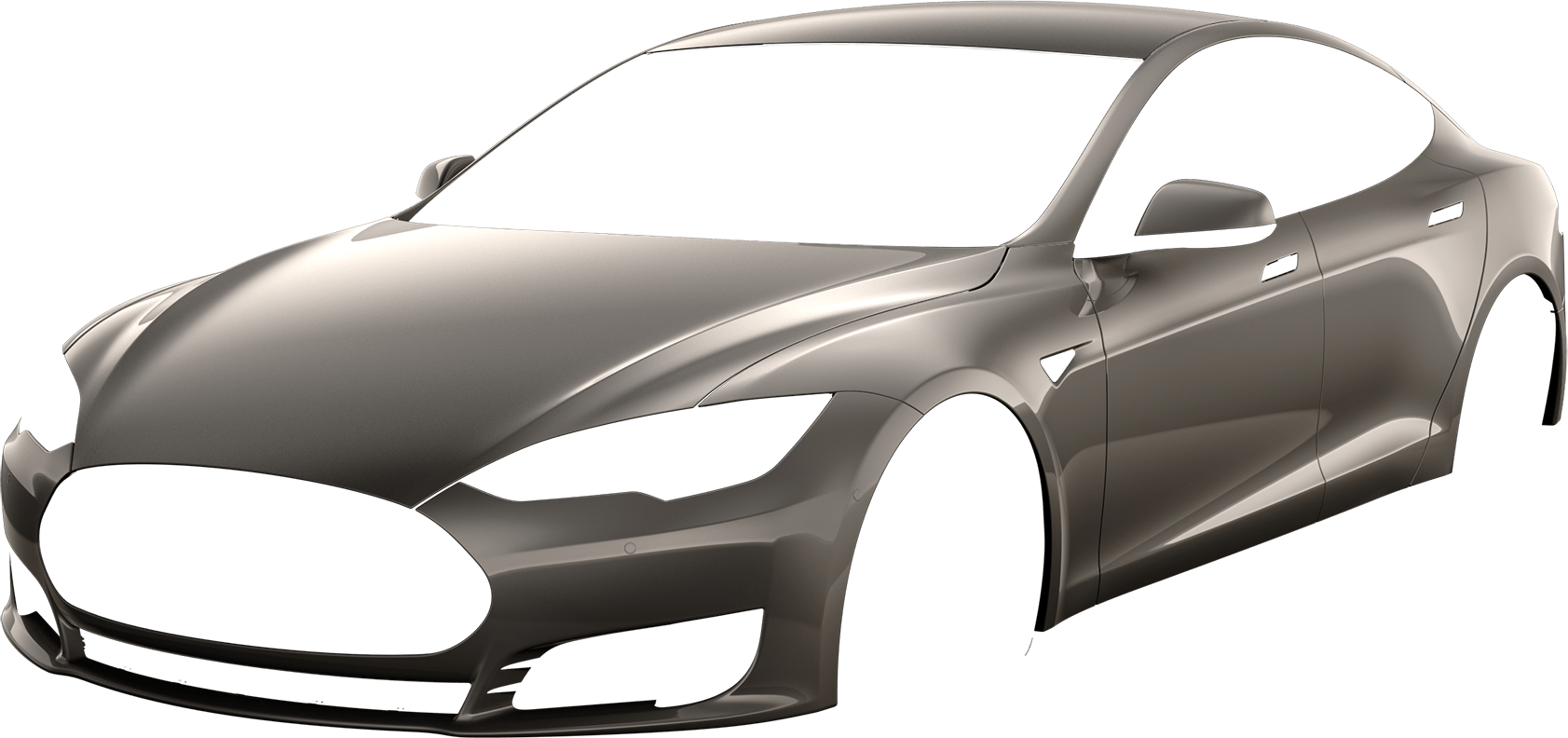 Tesla Model S (1683x792), Png Download