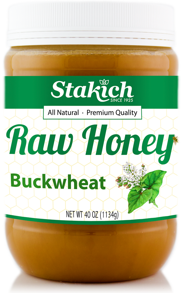 Case Of Buckwheat Raw Honey (667x1000), Png Download