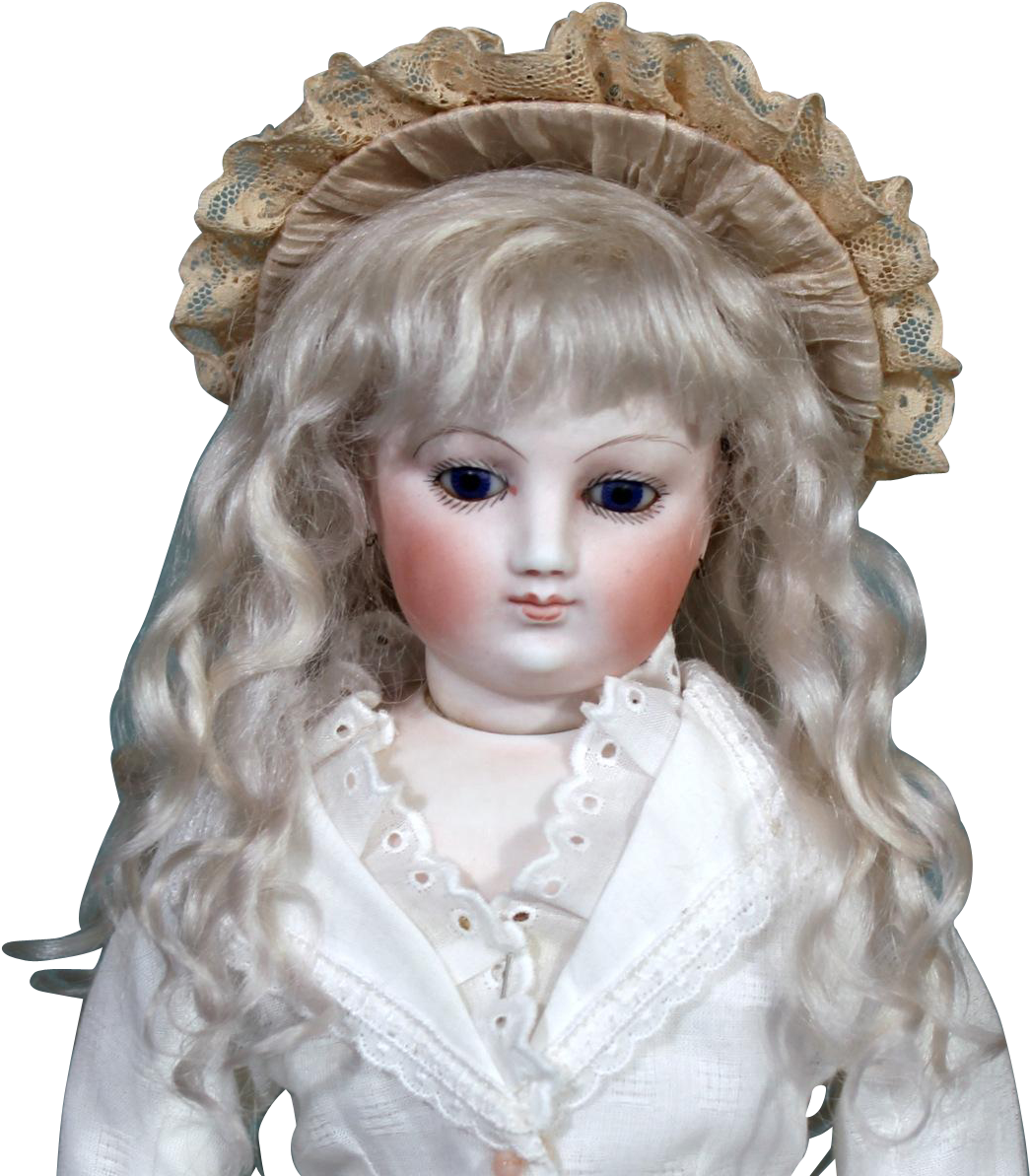 Amalie ~ Ash Blond Mohair Wig - Doll (1192x1192), Png Download