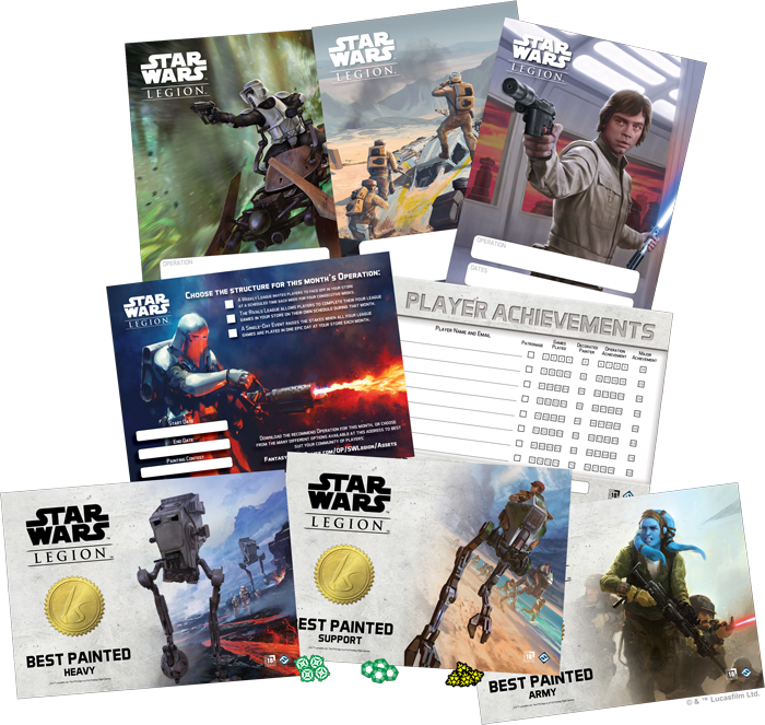 The 2018 Season Two Ground Assault Kit Comes With Materials - Star Wars Legion Ground Assault Kit (700x663), Png Download