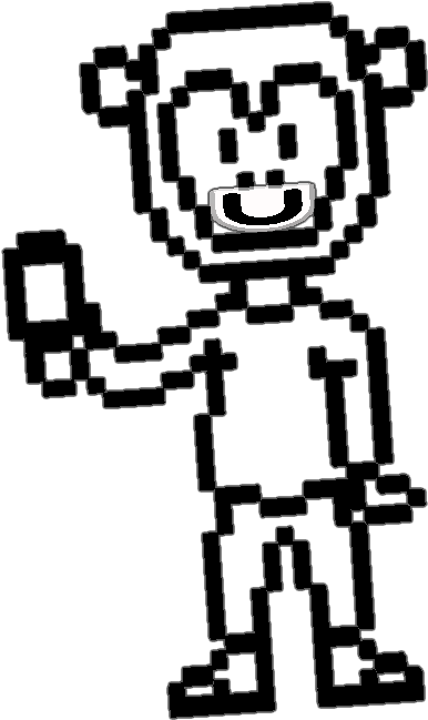 Collab W/ Yellow Monkey (768x768), Png Download