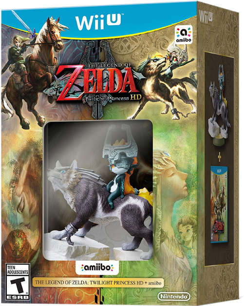 Next - Tloz Twilight Princess Wii U (595x737), Png Download