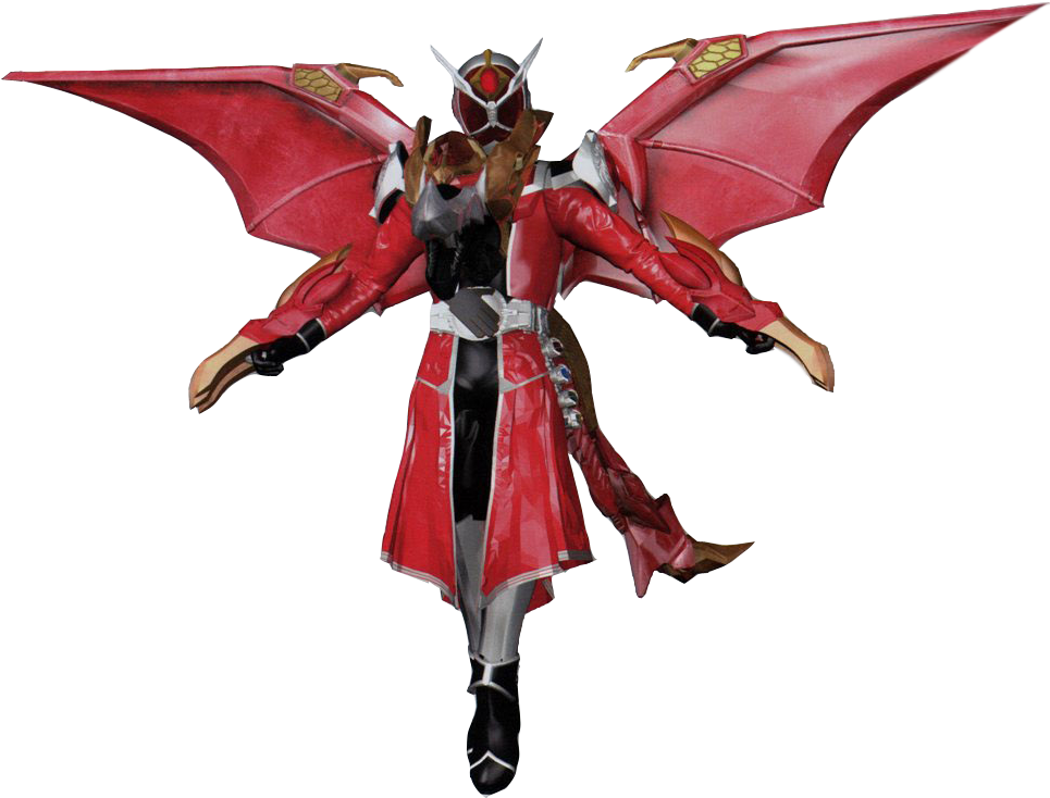 Special Rush - " - Kamen Rider Wizard Dragon Form (1000x733), Png Download