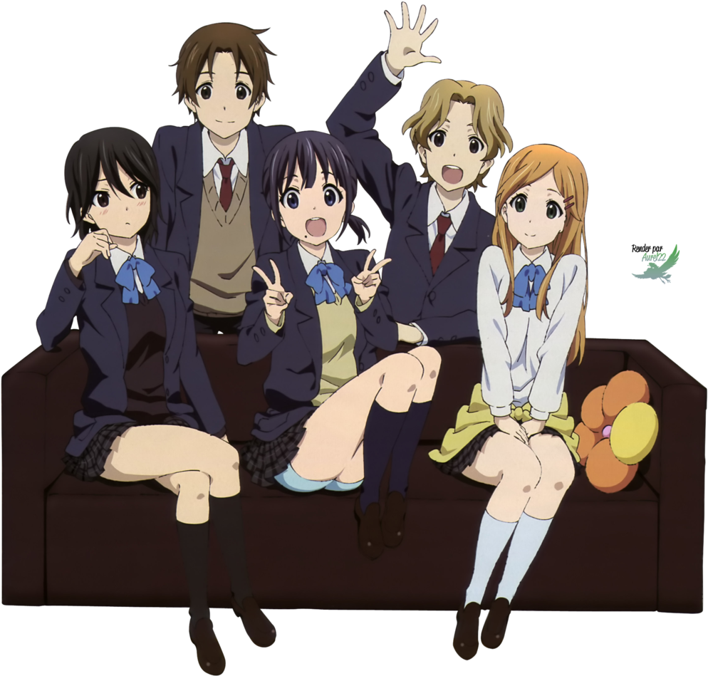 La Verdad Es Que Le Hubiera Puesto Un 8 Como A La Otra, - Kokoro Connect (1024x973), Png Download