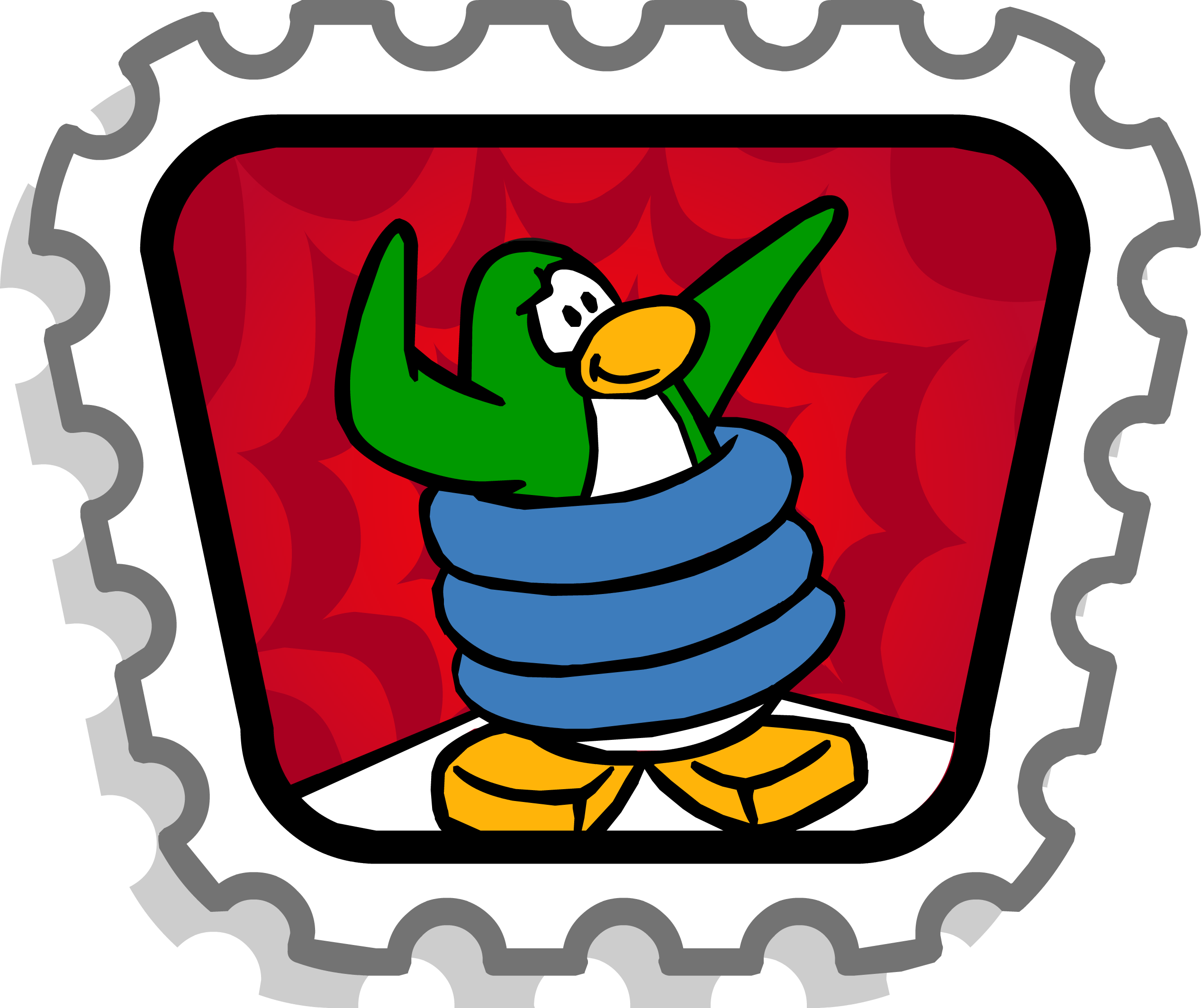 List Of Game Day Stamps (2535x2128), Png Download