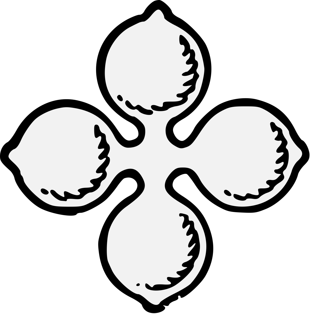 Details, Png - Quatrefoil Heraldry (1220x1237), Png Download